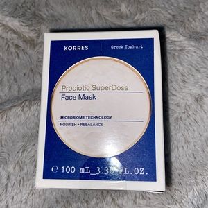 Korres  Probiotic Superdose facial mask large 100ml jar still sealed
